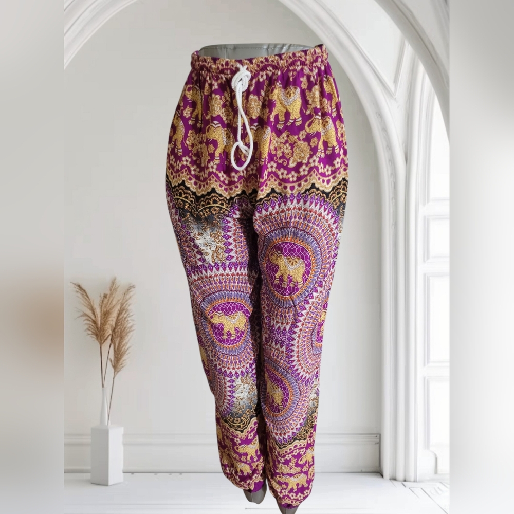Women's Elephant Patterned Pants